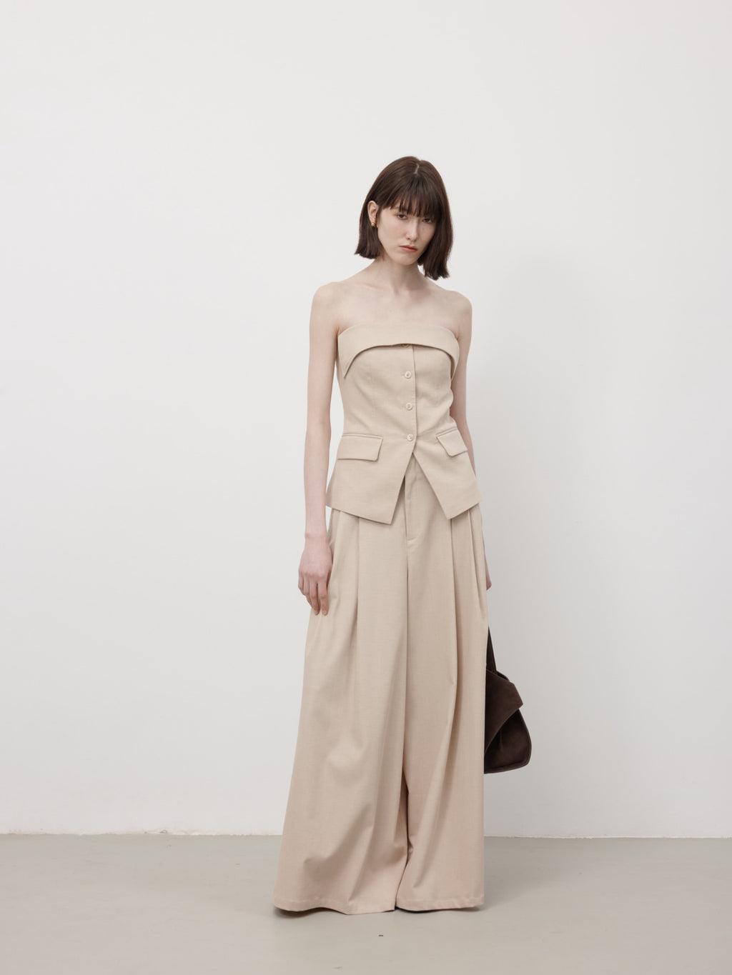 Selly Strapless Set