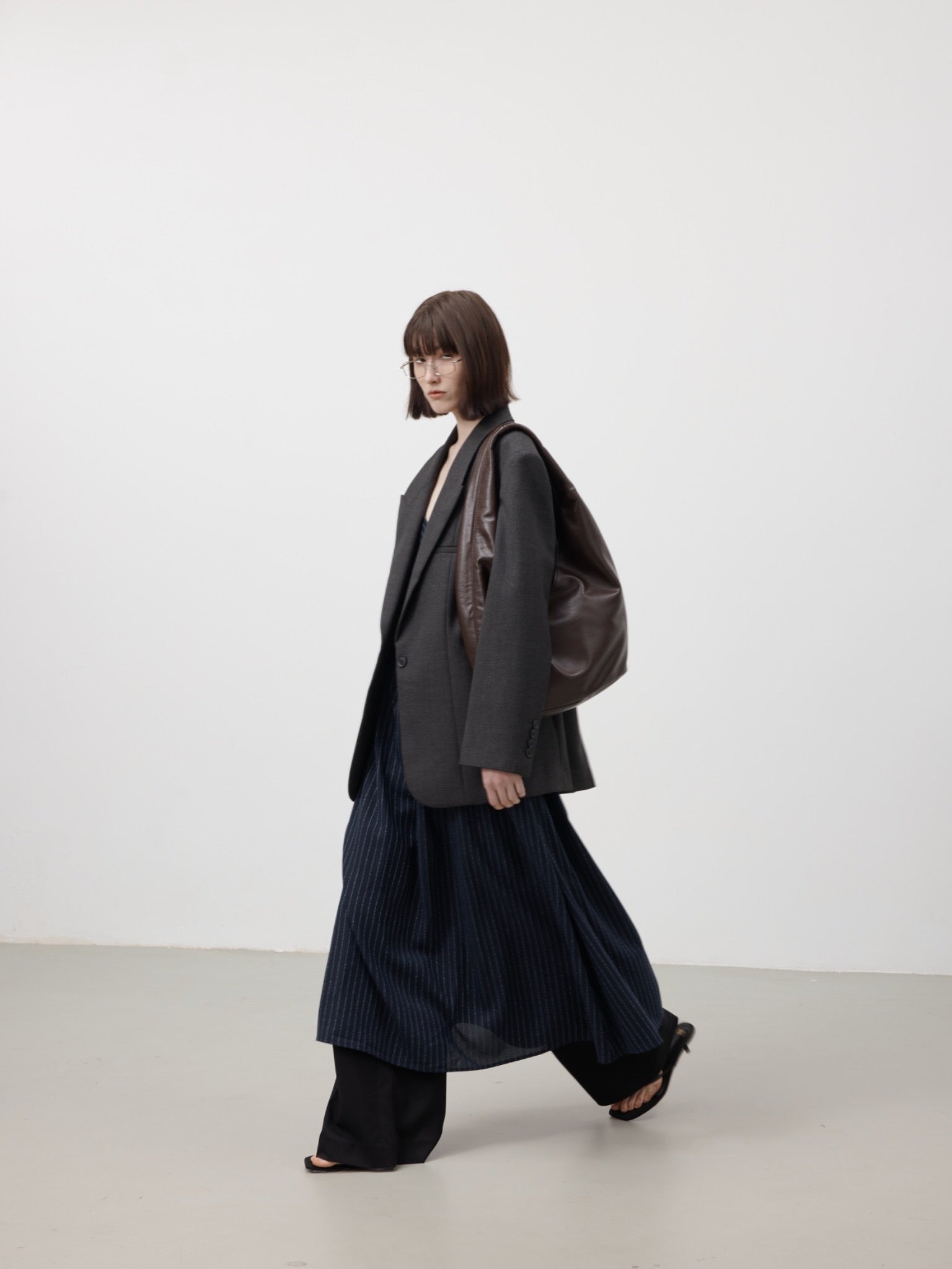 Elowen Pinstripe Dress