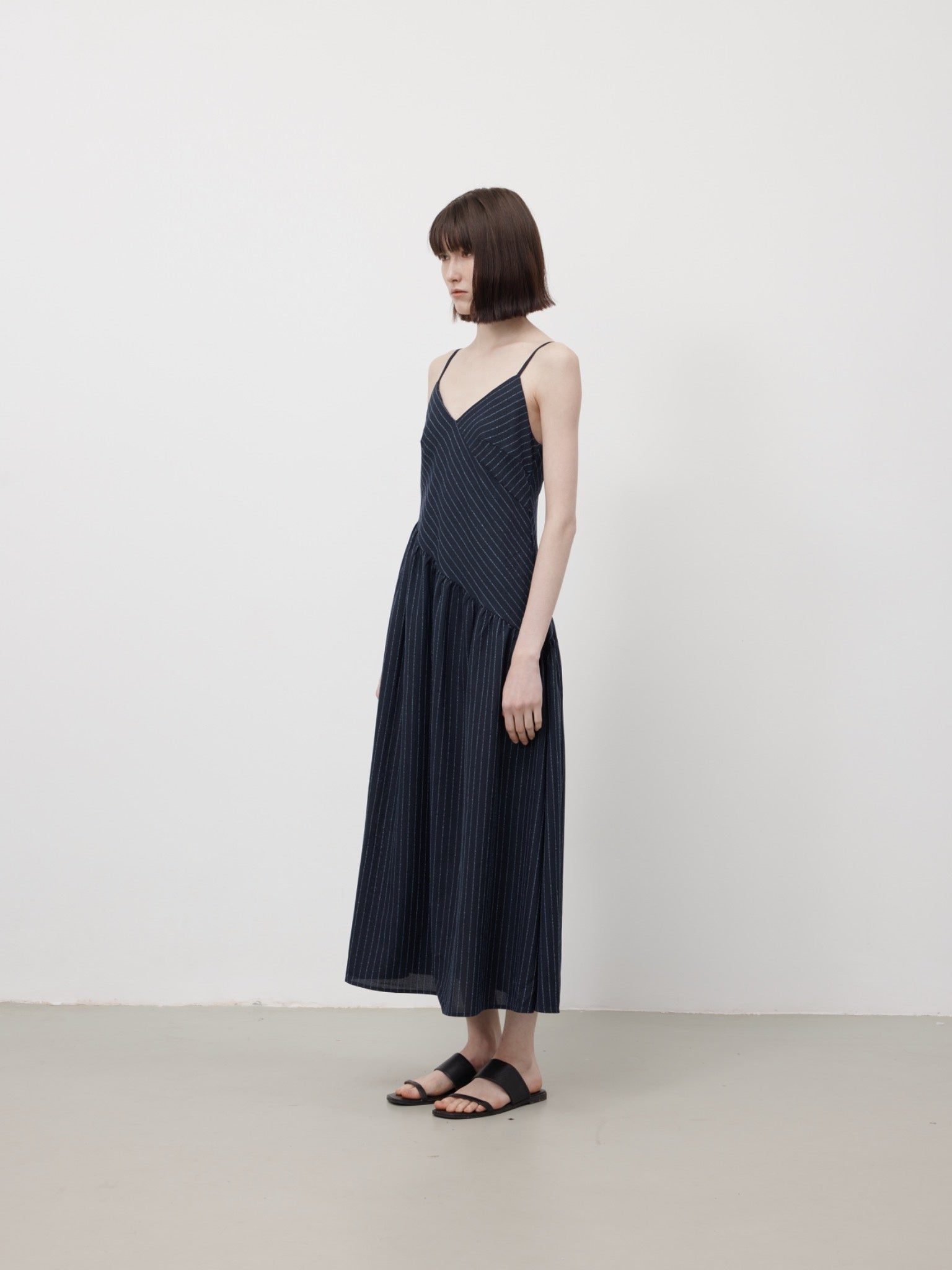 Elowen Pinstripe Dress