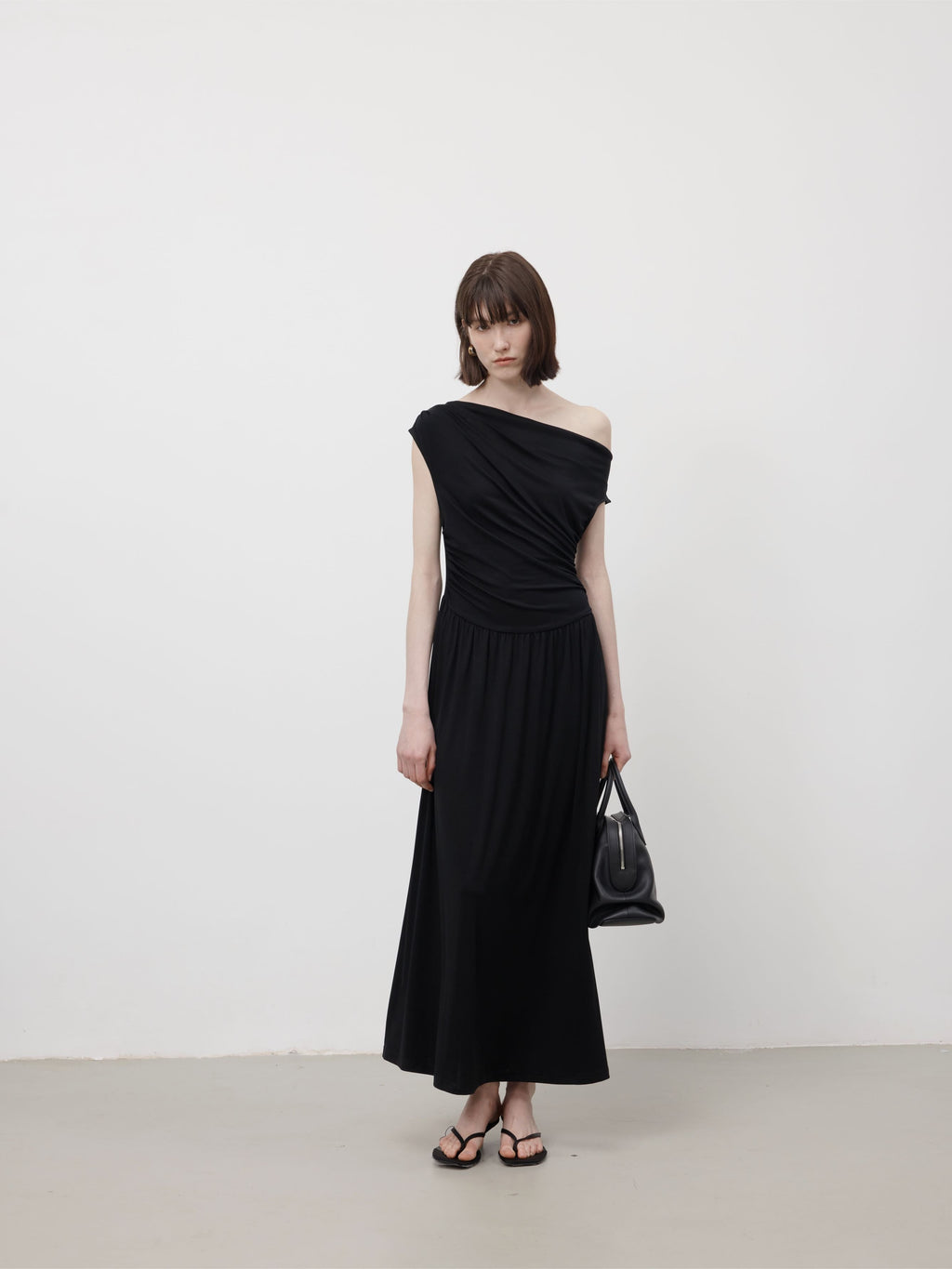 Nyx Draped Long Dress