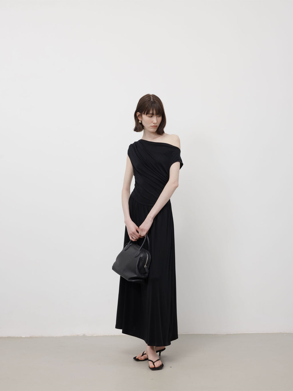 Nyx Draped Long Dress