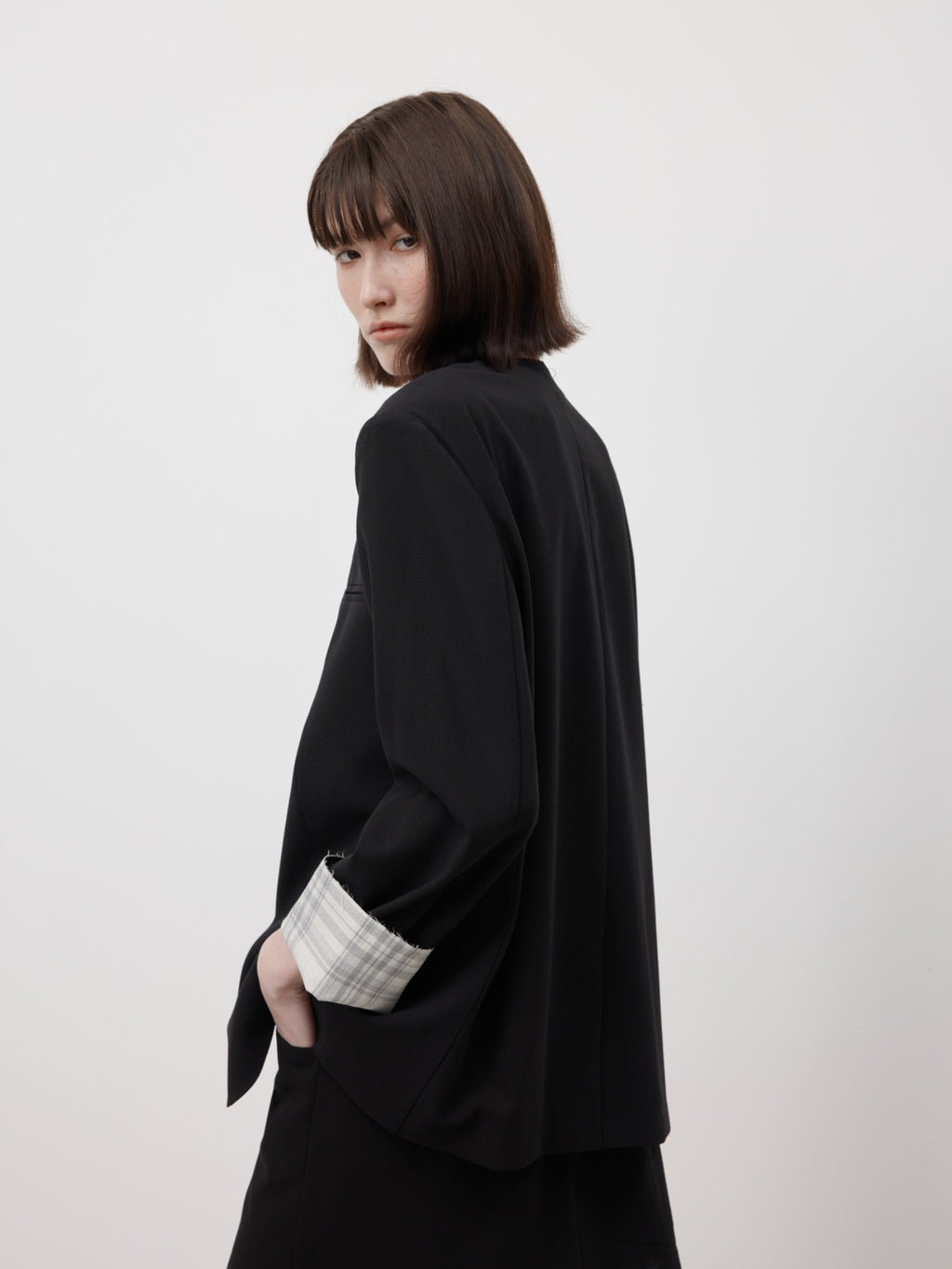 Arden Raw Blazer Set