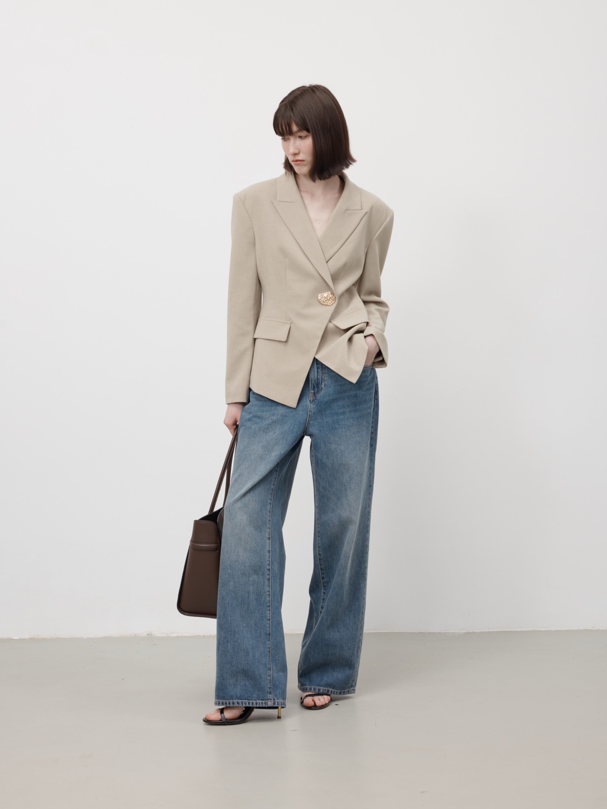 Revi Blazer Top