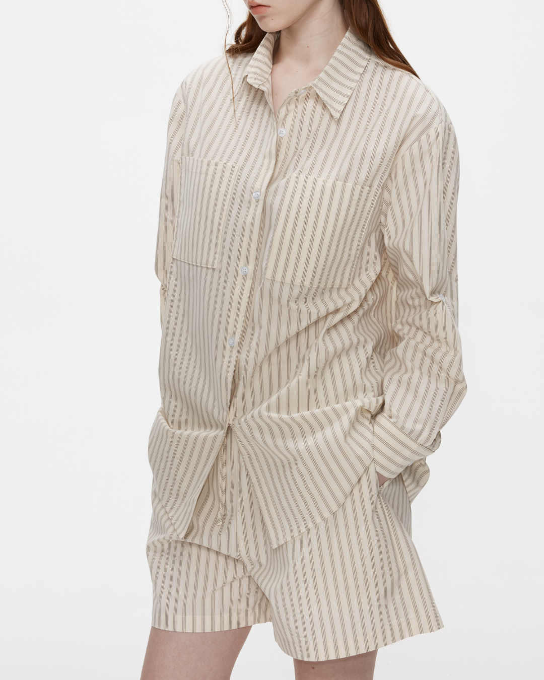 Naeun Stripes Cotton Top