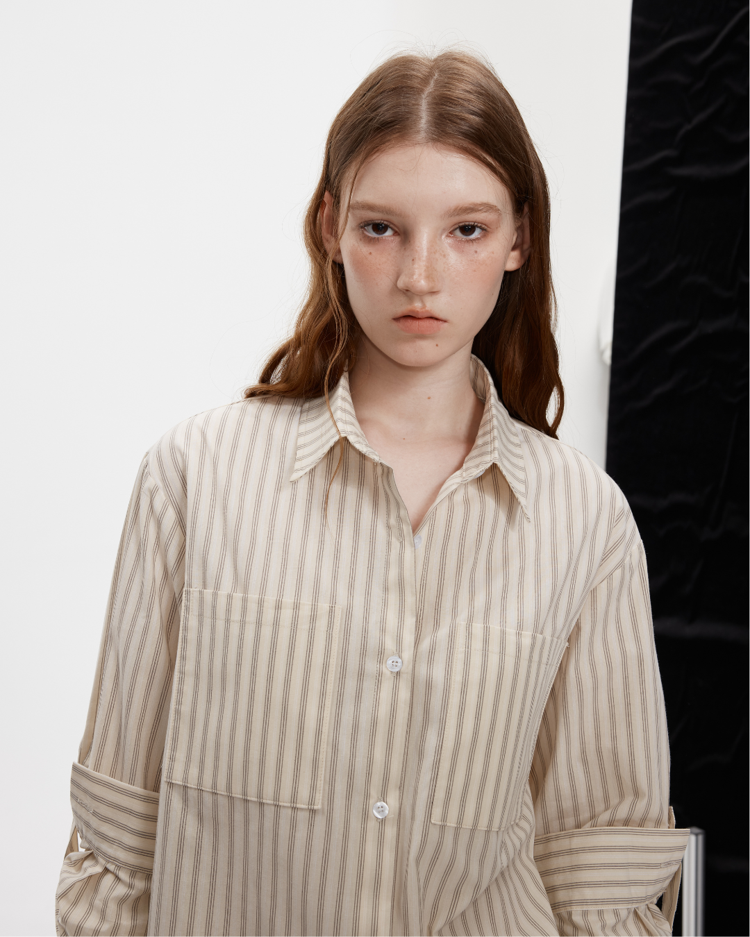 Naeun Stripes Cotton Top
