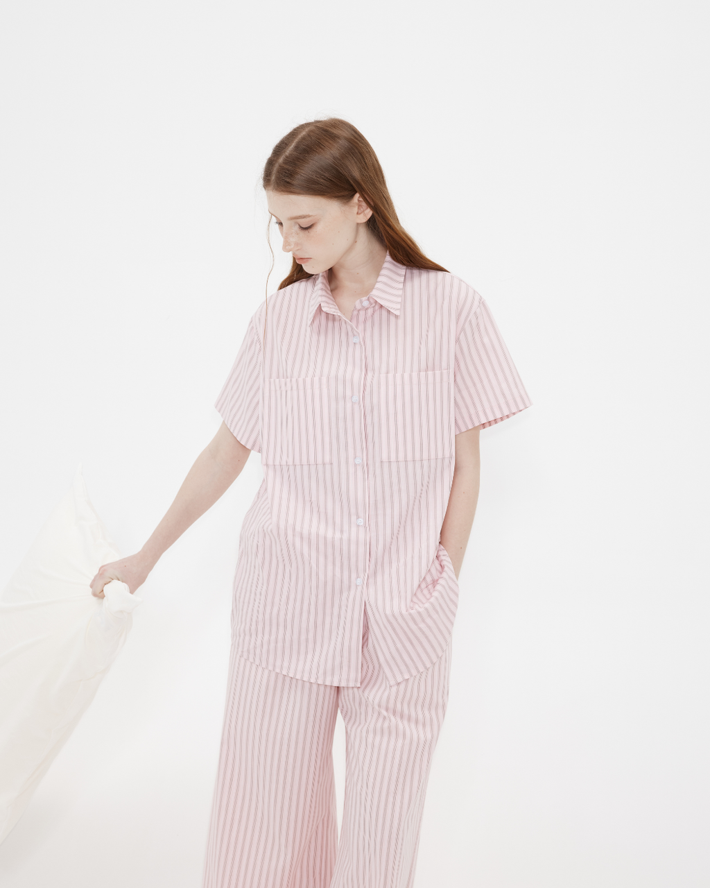 Naeun Stripes Cotton Top