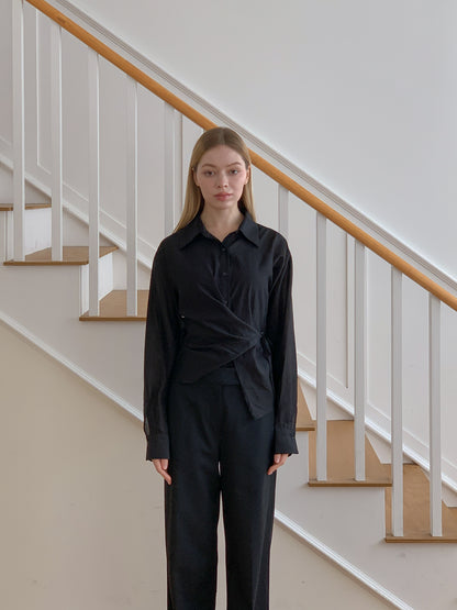 Celia Wrap Shirt