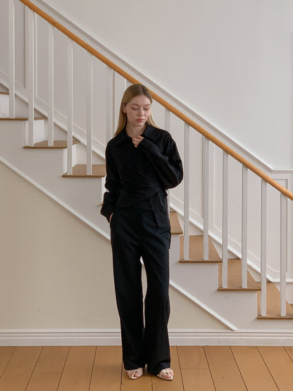 Celia Wrap Shirt