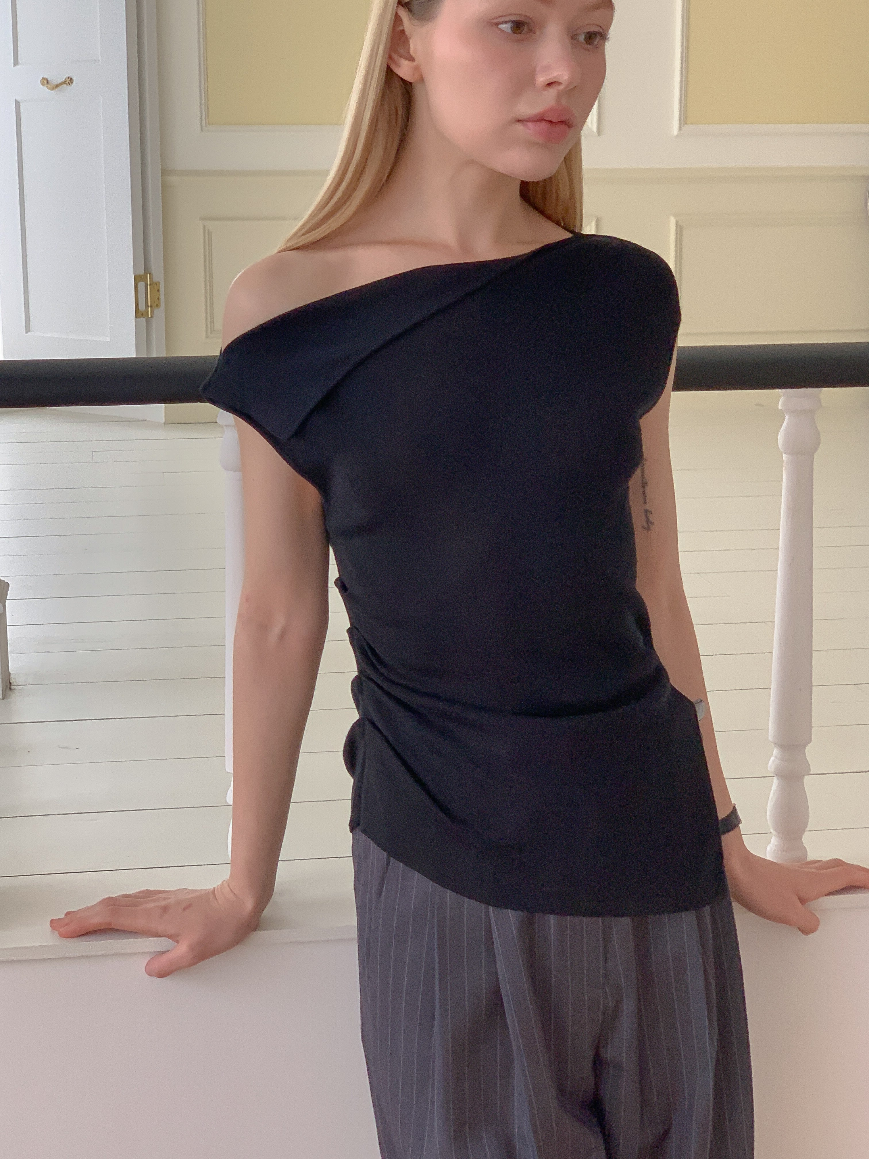 Allegra Asymmetrical Top