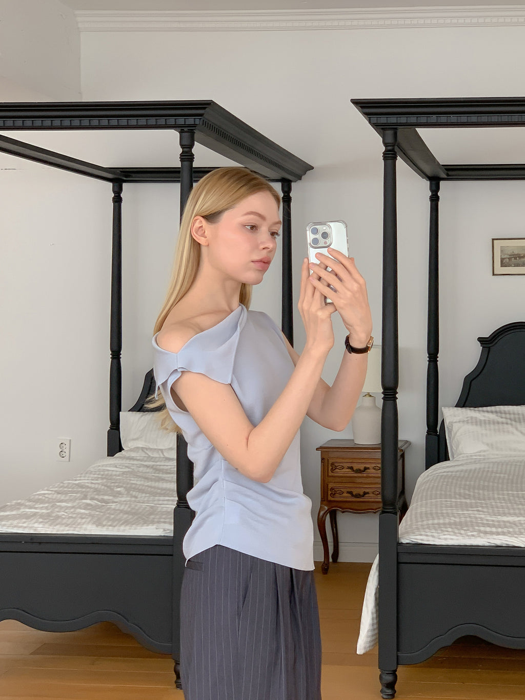 Allegra Asymmetrical Top