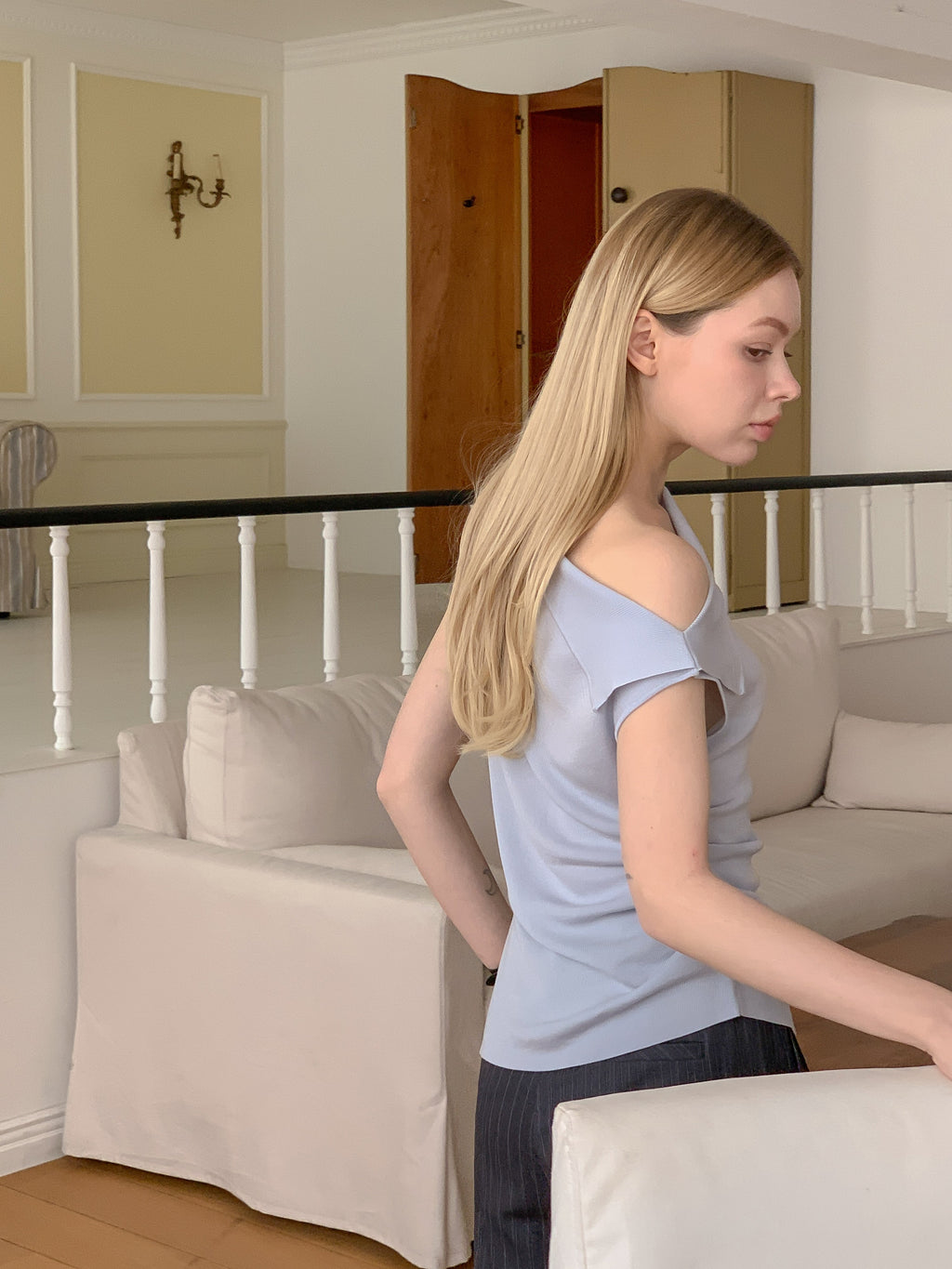 Allegra Asymmetrical Top