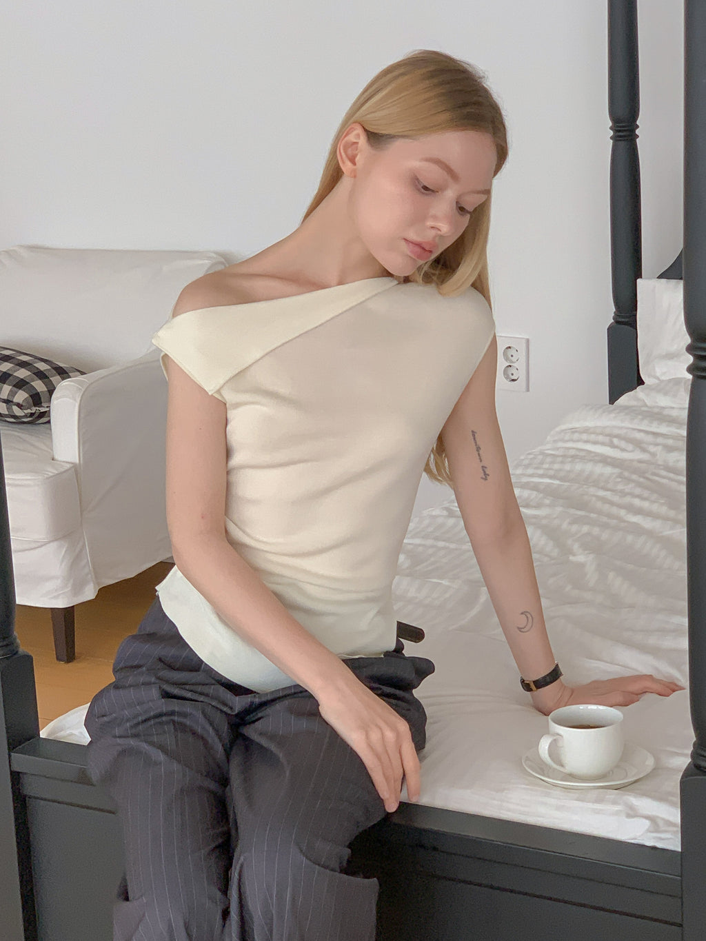 Allegra Asymmetrical Top