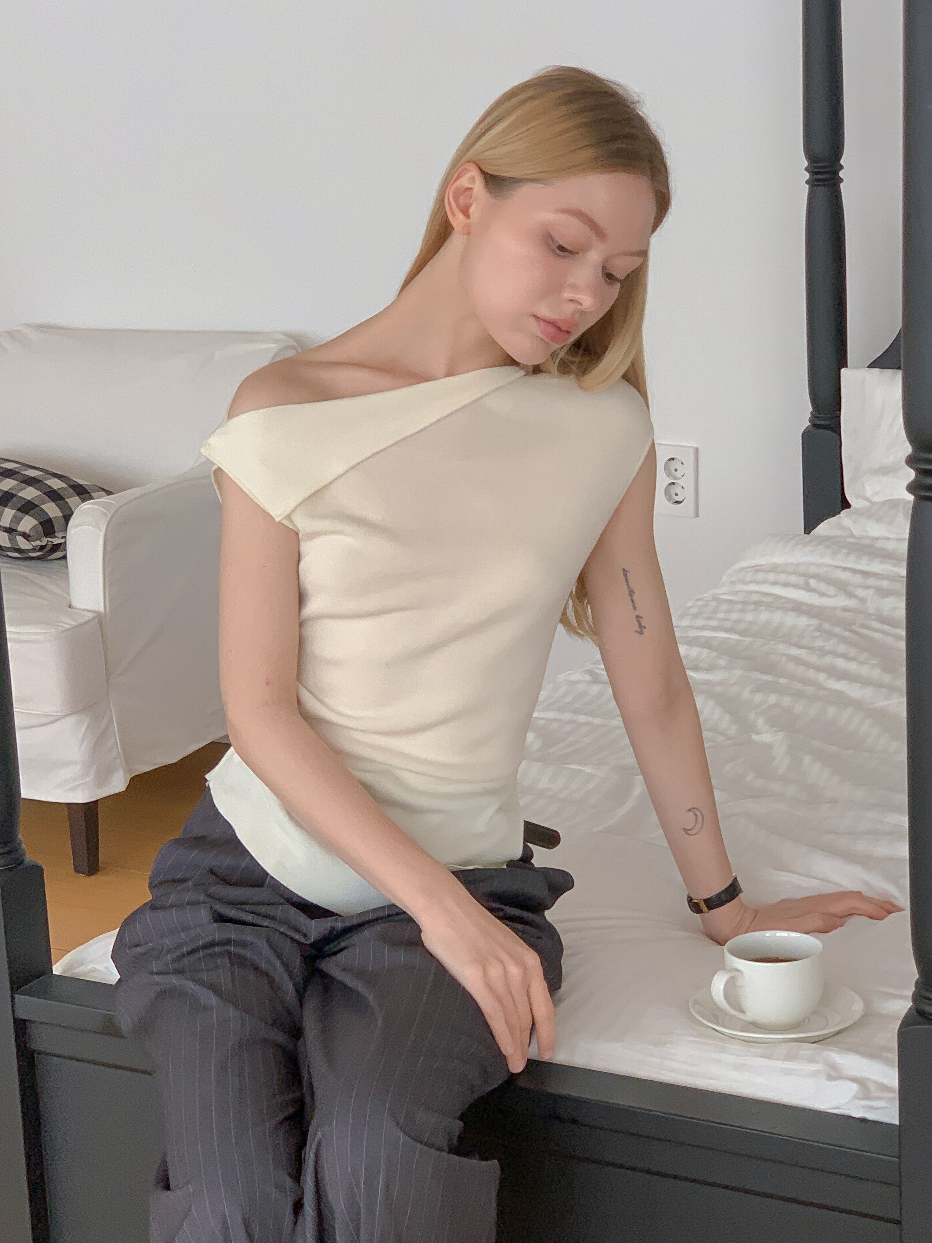 Allegra Asymmetrical Top